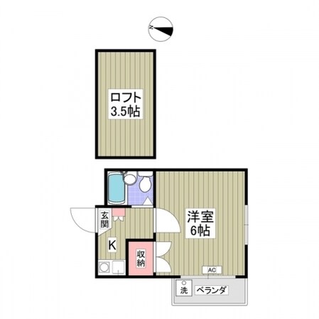 シャンブルの物件間取画像